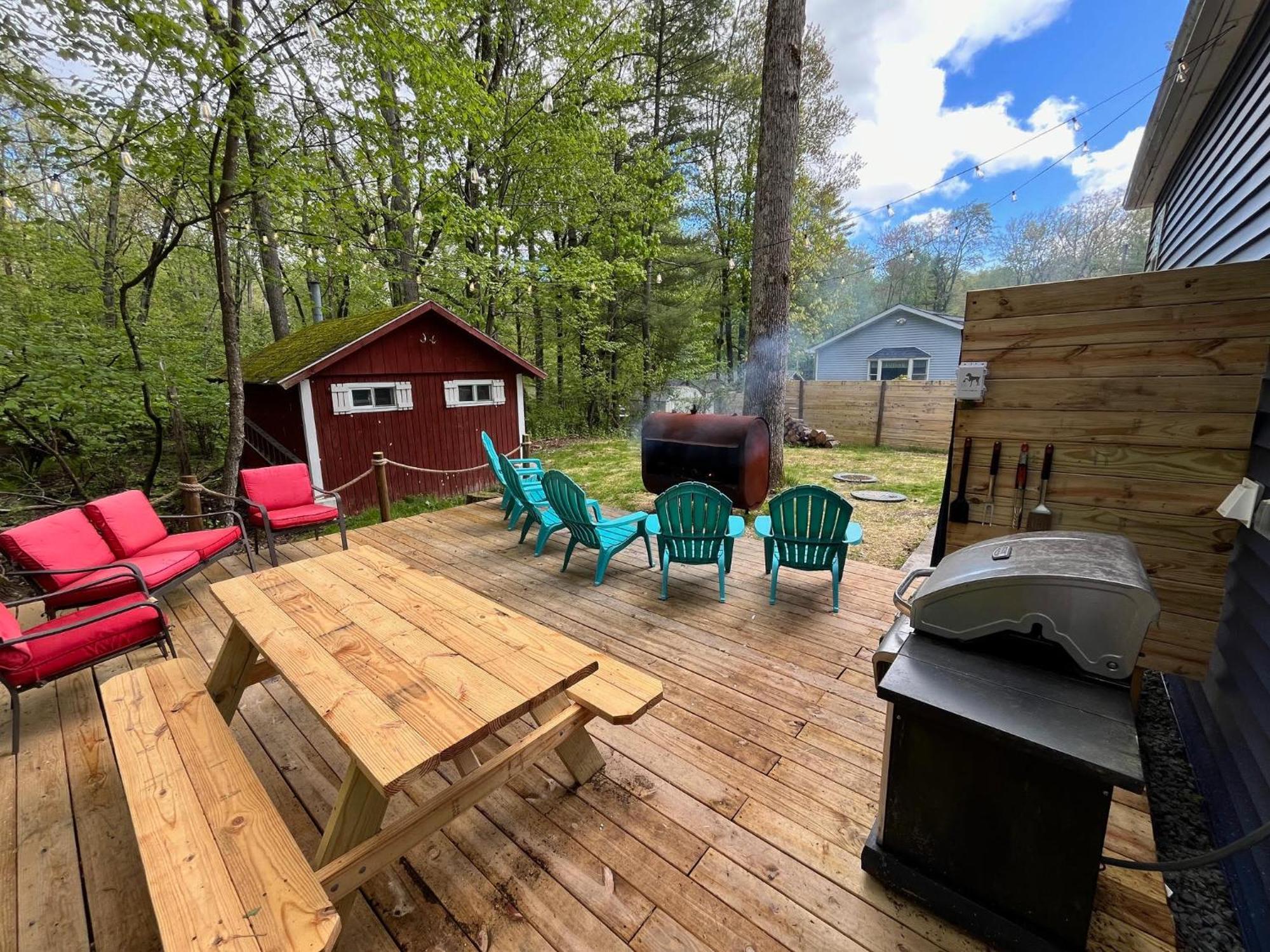 Bear Run Bungalow Hawley Eksteriør bilde